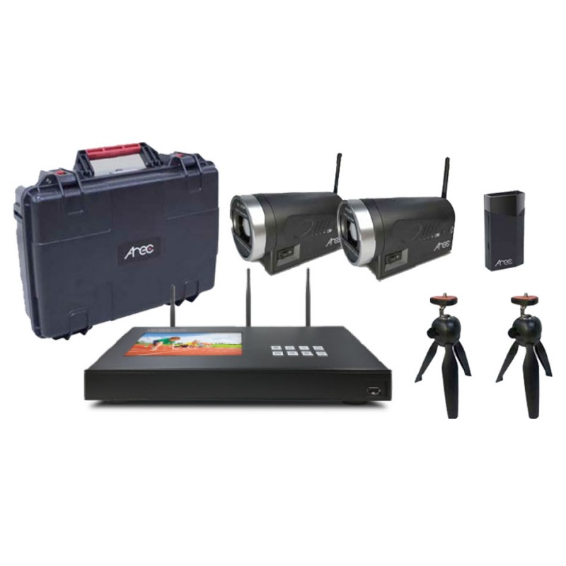 KL-3WKIT AREC Portable Media Set ชุดผลิตสื่อ ถ่ายทอดสดมีจอในตัวและบันทึก