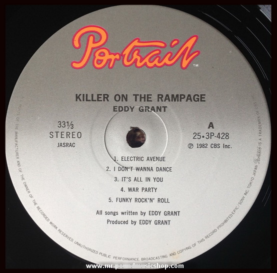Eddy Grant - Killer On The Rampage