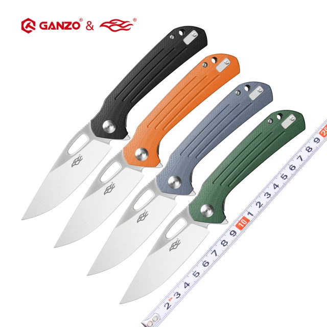 รุ่นล่าสุดปี2021 มีดพับ Ganzo กานโซ่ รุ่น FH921 D2 Steel ของแท้ 100%