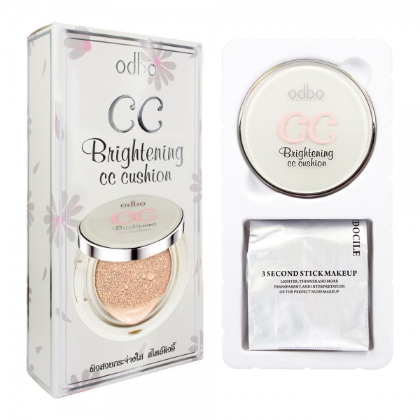 ODBO Brightening CC Cushion โอดีบีโอ ไบร์ทเทนนิ่ง ซีซี คุชชั่น