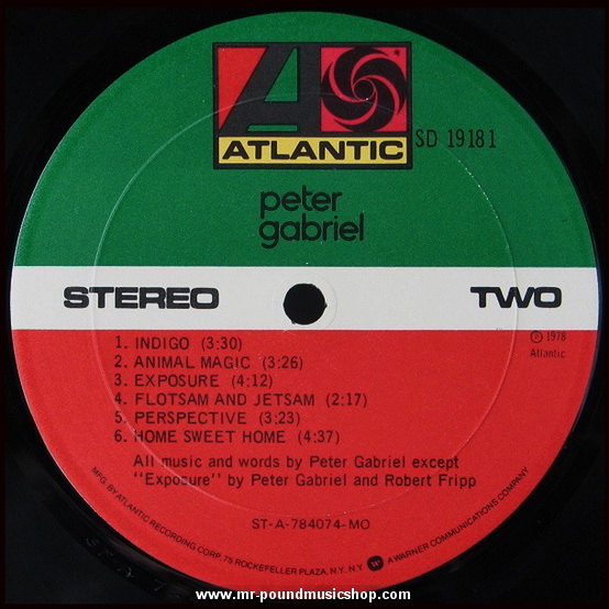 Peter Gabriel - Peter Gabriel 2: Scratch