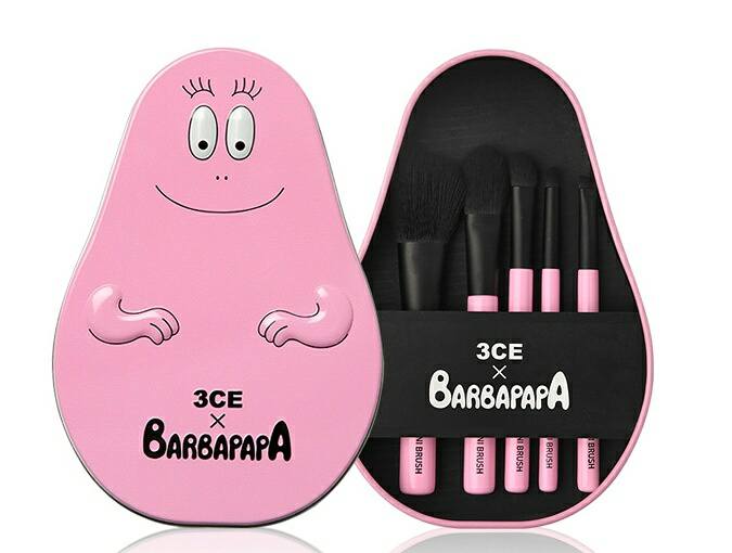 3CE x Barbapapa Brush Kit เซทแปรงแต่งหน้า (มิลเลอร์)