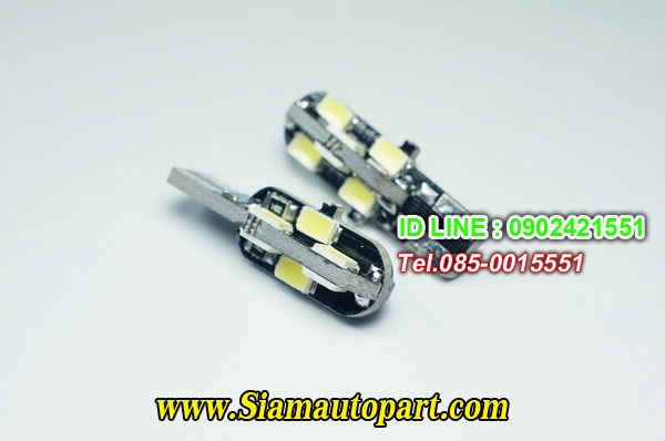 LED-T10-5730-12SMD แสงสีขาว