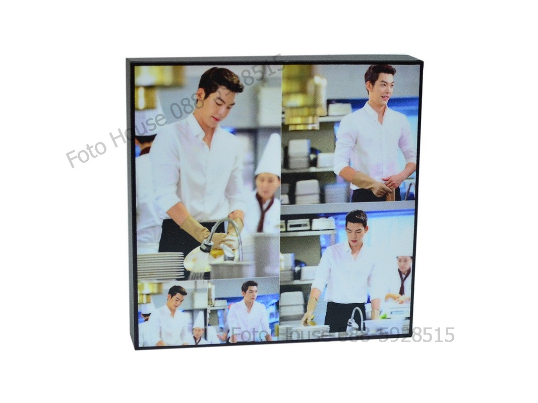 กรอบลอย กล่องสี่เหลี่ยมจัตุรัส 6 นิ้ว X 6 นิ้ว