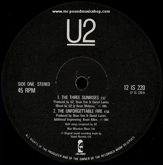 U2 - The Unforgettable Fire