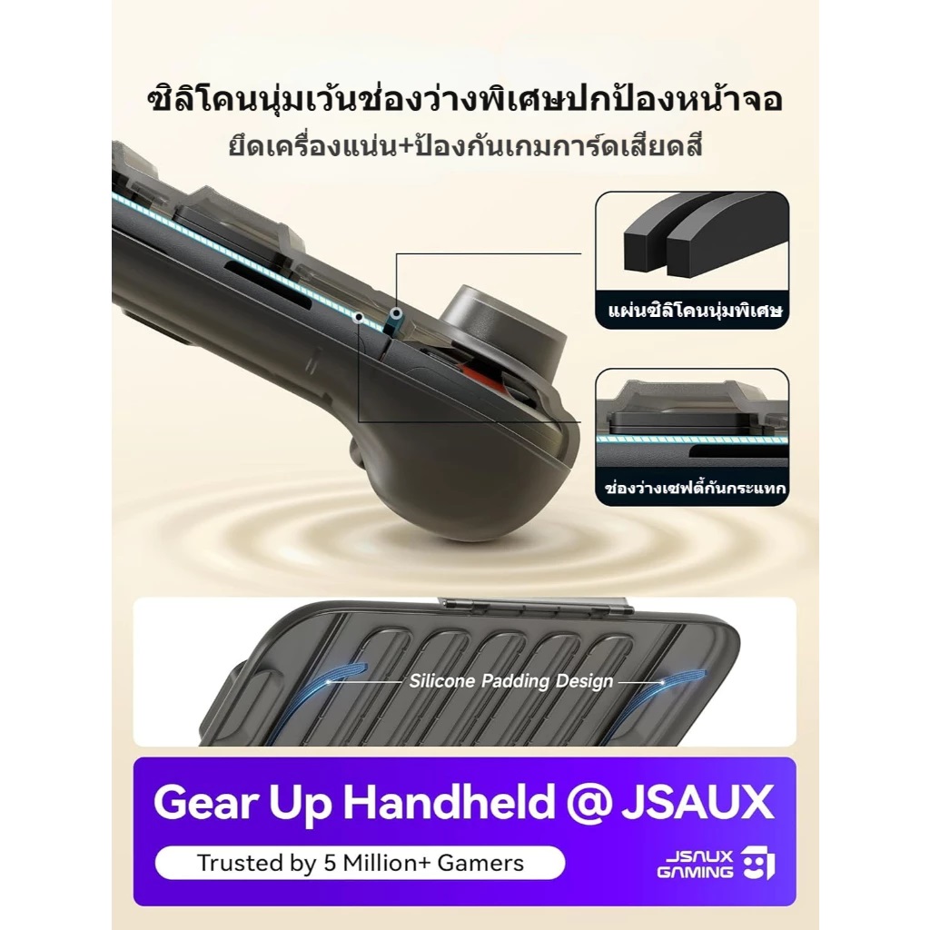 JSAUX เคสกันกระแทกเก็บเครื่อง Nintendo Switch 2 (รุ่นปี 2025) PC0116