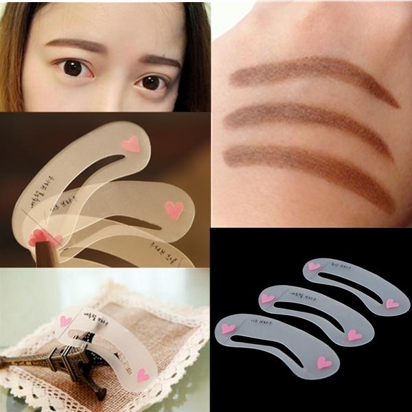 Malian drawing guide brow class บล็อกเขียนคิ้วเนื้อซิริโคน