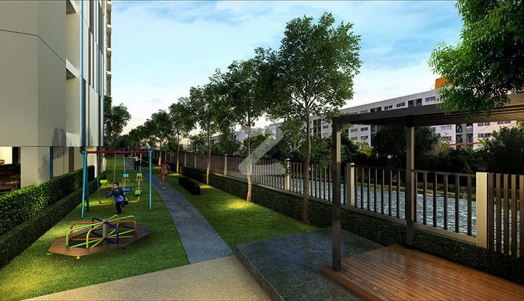 ขายพร้อมผู้เช่า คอนโด The Niche ID Bangkhae (เดอะนิช ไอดี บางแค ) 1 ห้องนอน 1 ห้องน้ำ ขนาด 30.66 ตรม ชั้น 3 ระเบียงฝั่งทิศเหนือ