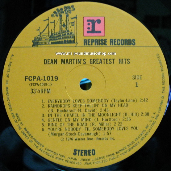 Dean Martin - Greatest Hits