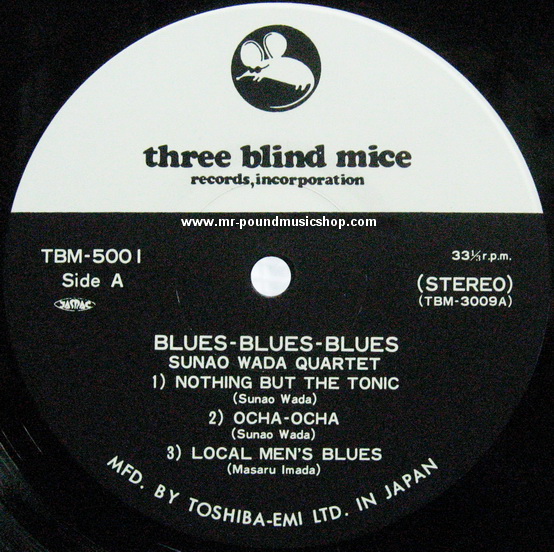 Sunao Wada Quartet feat. Isao Suzuki & Masaru Imada - Blues Blues Blues