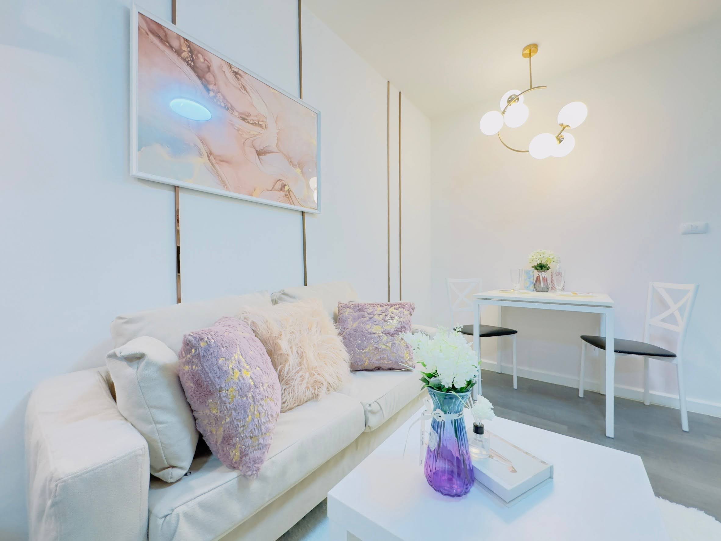 ให้เช่า Dcondo Abac Bangna ห้องสตูดิโอ 1 ห้องน้ำ ขนาด 30 ตรม แต่งสวยตรงปก พร้อมเข้าอยู่ สัญญา 1 ปีขึ้นไป