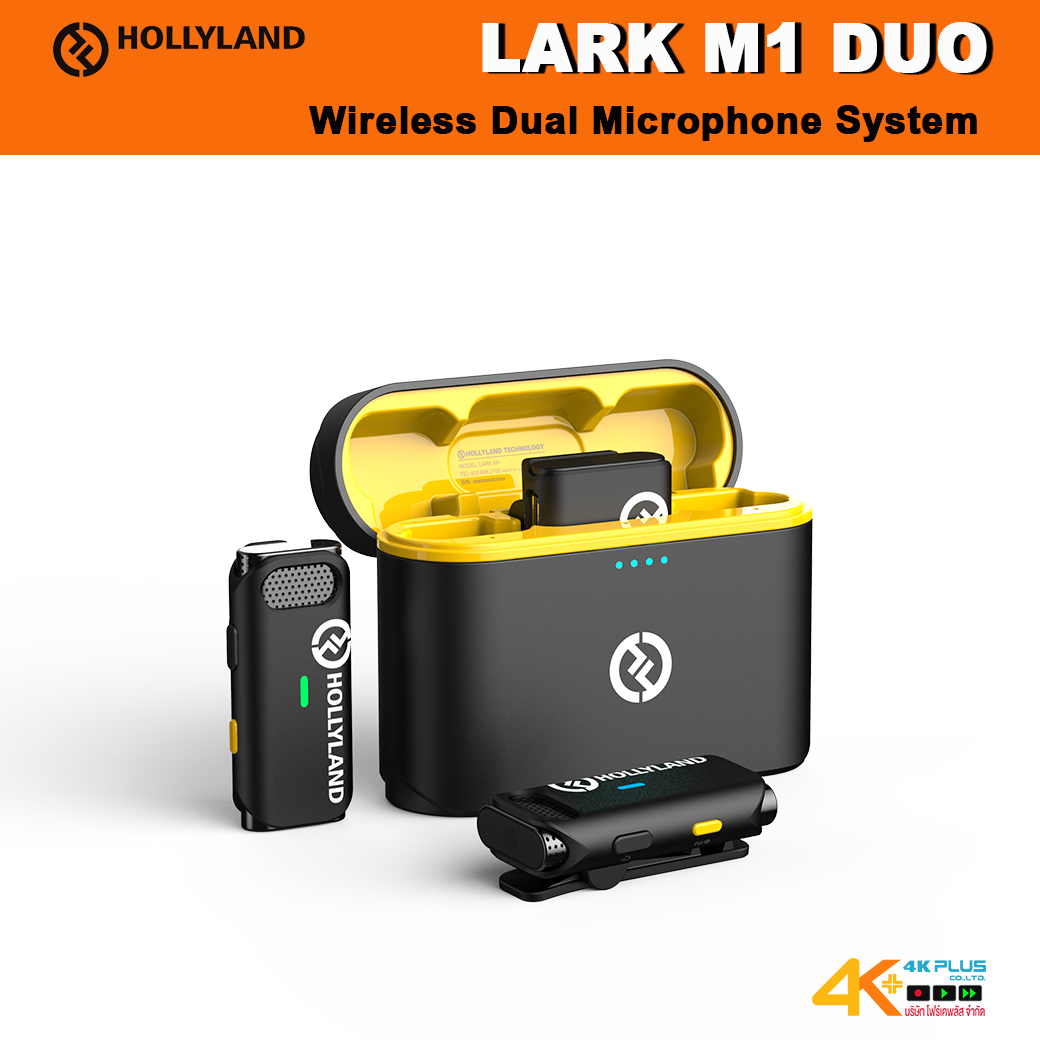 HollyLand Lark M1 Duo (Black) Wireless Microphone