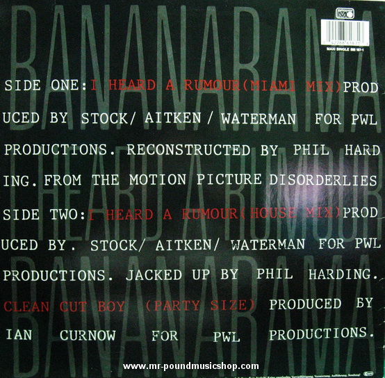 Bananarama - I Heard A Rumour (Miami Mix)