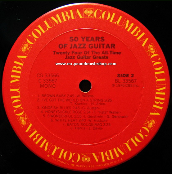 Various Artists - 50 Years Of Jazz Guitar