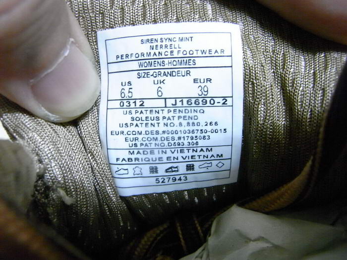 รองเท้า Merrell ใหม่ แท้ (รหัส M01-น้ำตาล) Size36-38eur เหมาะกับกิจกรรมOutdoor, ขี่จักรยาน, ยิงปืน, ใส่เที่ยว, ใส่ลุยๆ Made in Vietnam