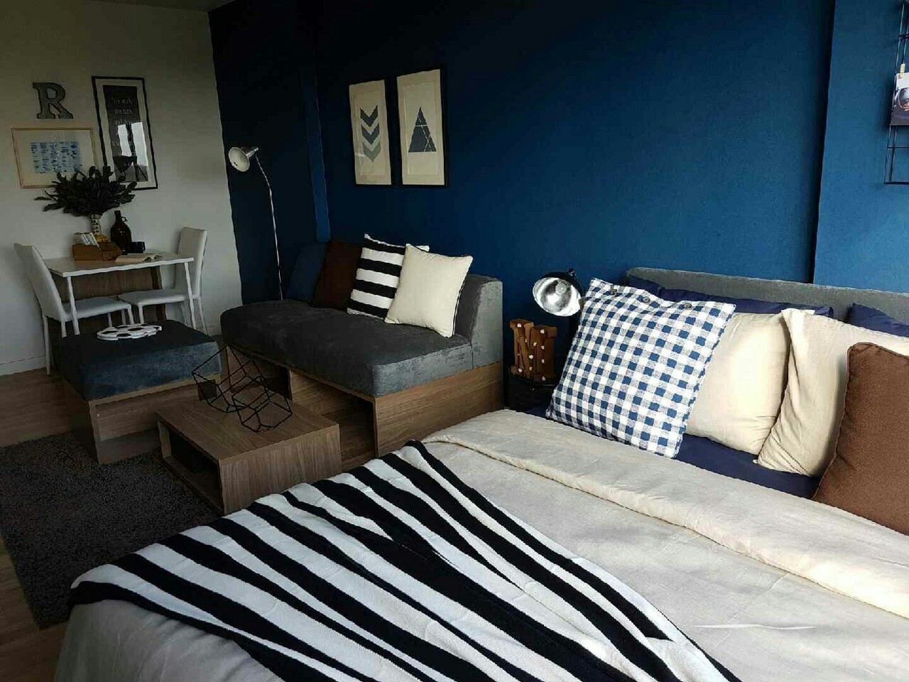 รหัสทรัพย์ 02172 ขาย / ให้เช่า คอนโด ดี คอนโด แคมปัส รีสอร์ท รังสิต D CONDO CAMPUS RESORT RANGSIT (เลขที่ 81/413 ) ขนาด 30.10 ตารางเมตร ตึก B ชั้น 7 ตกแต่งครบพร้อมอยู่