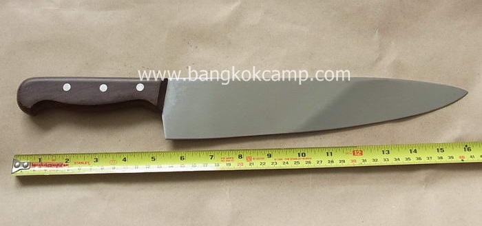 มีดเชฟ/มีดครัว VICTORINOX 5.2000.28 ด้ามไม้ROSEWOOD CHEFS 28​ Cm​ ใหม่ แท้ (5.2000.28)