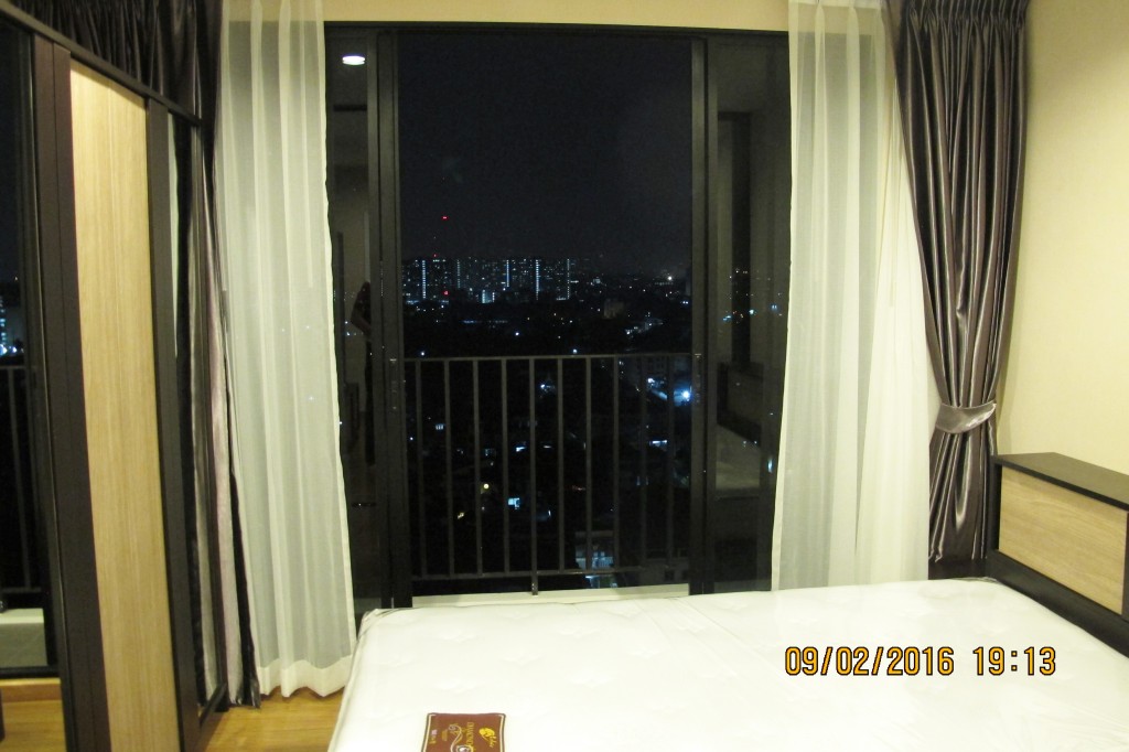 ให้เช่าคอนโดเดอะ ทรี อินเตอร์เชนจ์ (The Tree Interchange) 1 ห้องนอน ขนาด 36 ตร.ม. ชั้น 18 ทิศใต้ วิวแม่น้ำ