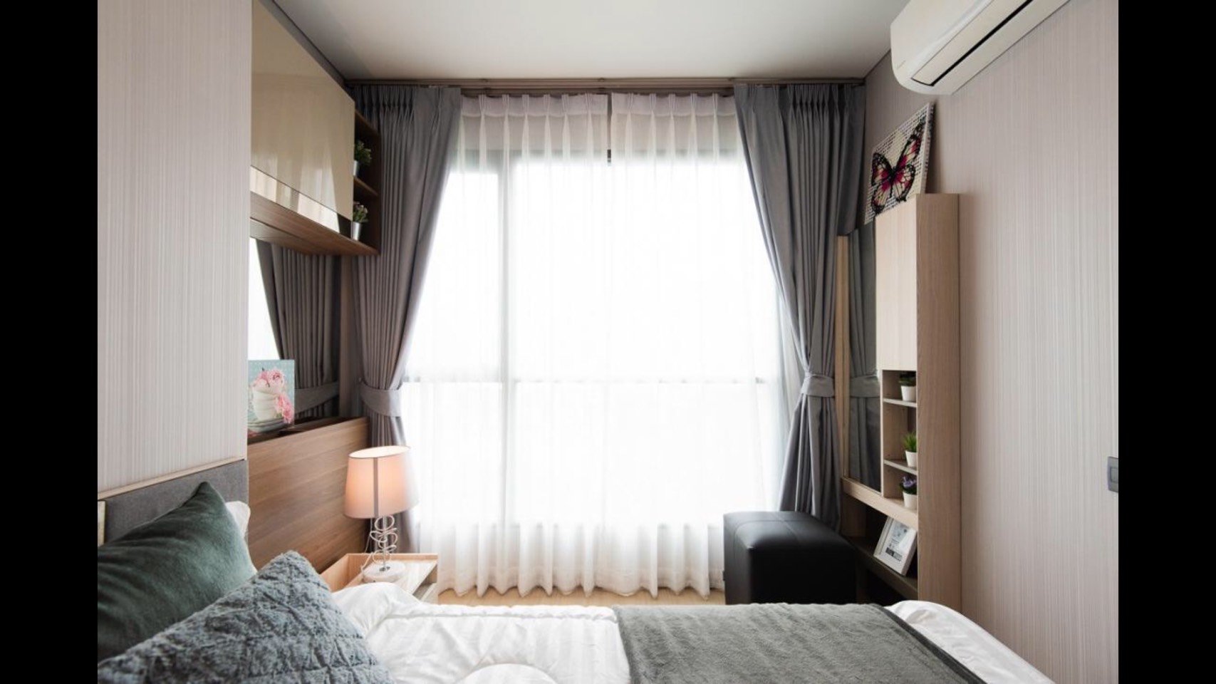 ให้เช่าคอนโดใหม่ Lumpini Suite Phetchaburi - Makkasan (ลุมพินี สวีท เพชรบุรี- มักกะสัน ) 2 ห้องนอน 1 ห้องน้ำ เลขที่ 1515/117 ขนาด 42 ตร.ม.