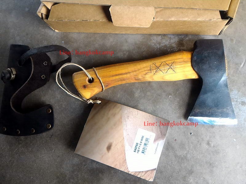 ขวานสวีเดน Hultafor Classic 0.5กก. (1ปอนด์) Made in Sweden (Handmade) พร้อมกล่อง+ซองหน้ง