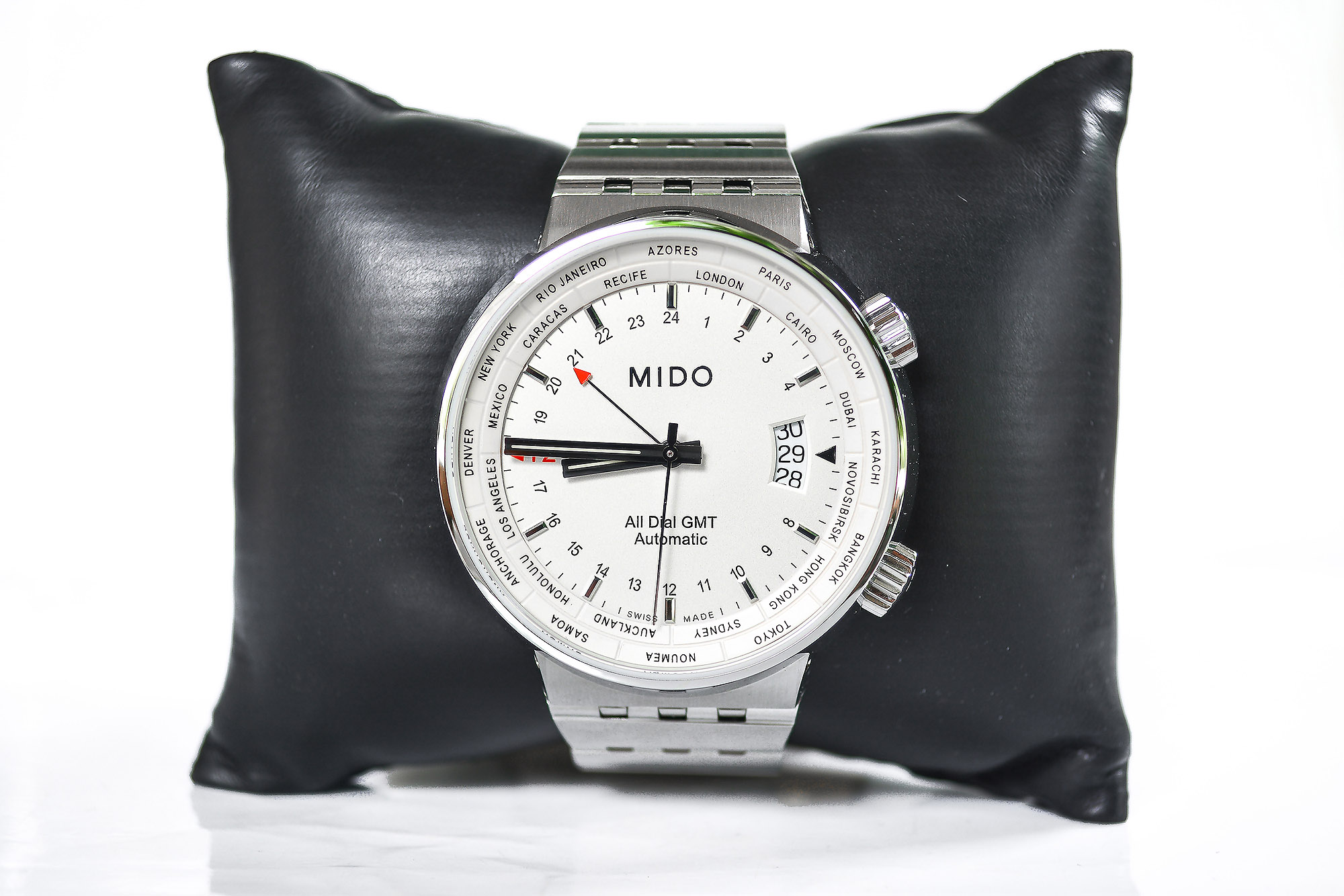 NEW:Mido All Dial GMT Automatic M8350.4.11.1