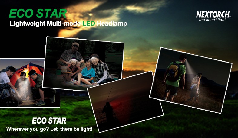 ไฟฉายคาดหัว NEXTORCH ECO STAR HEADLAMP