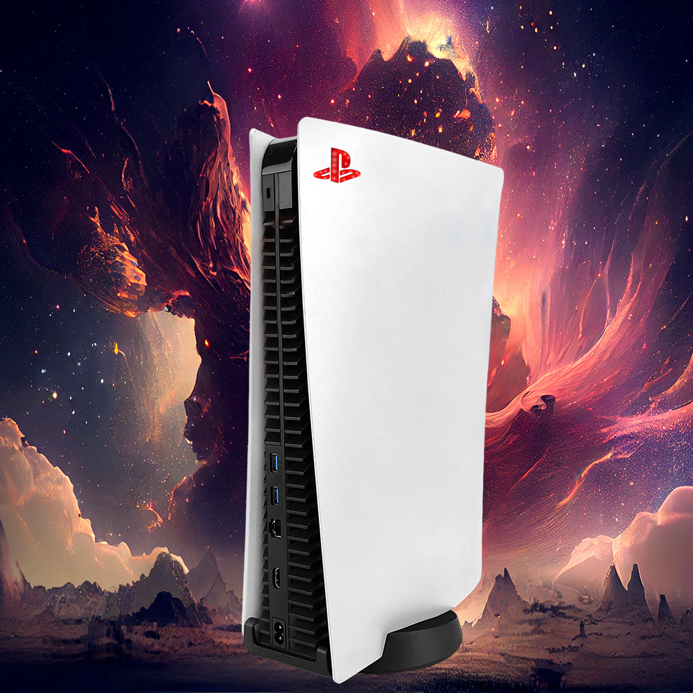 ไฟ RGB โลโก้เครื่อง PS5 ใช้ได้ทั้งเครื่องรุ่น ใส่แผ่น & ดาวน์โหลด