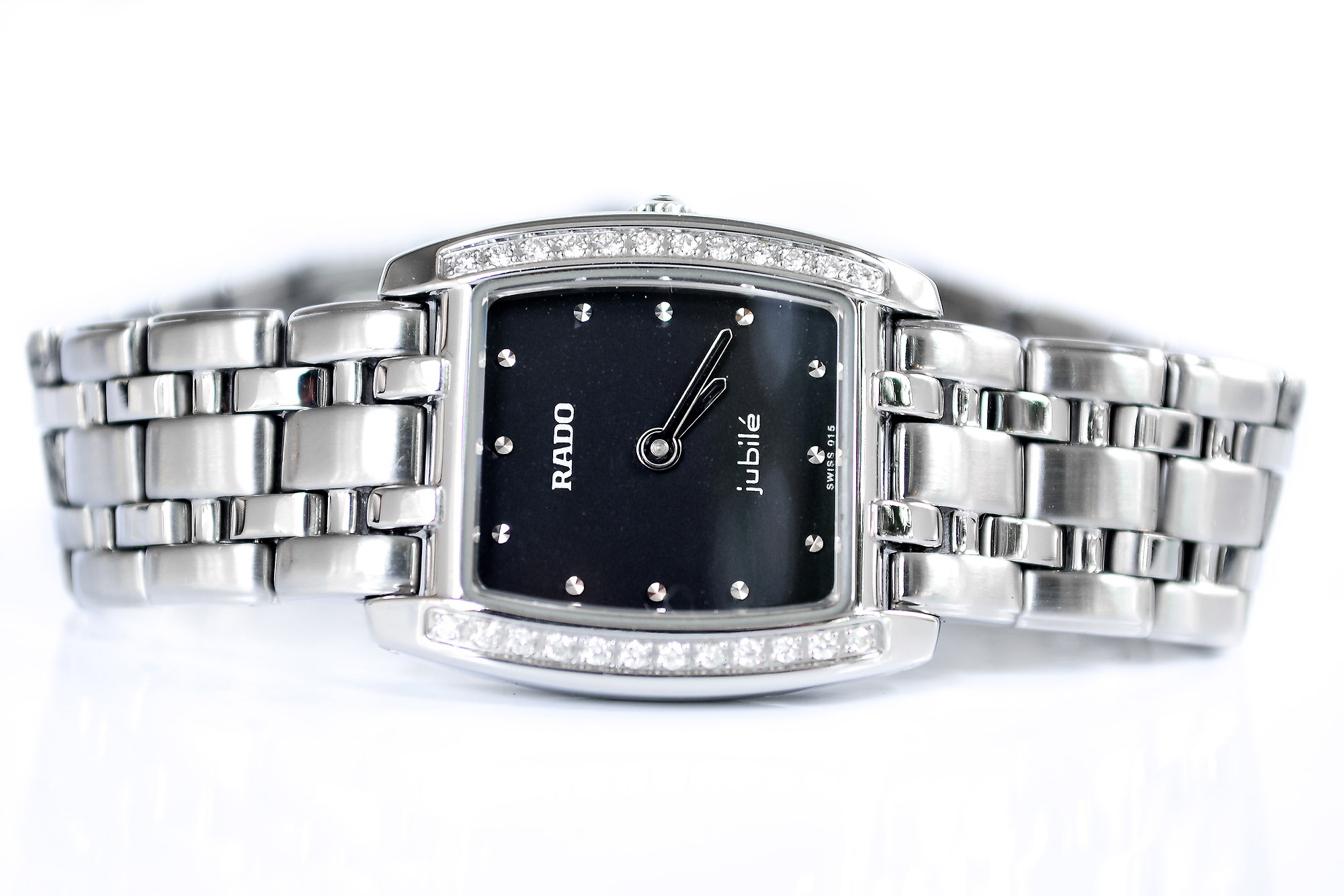 Rado florence lady ขอบฝังเพชร 24 เม็ด(Sold)