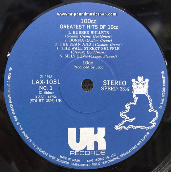 10cc - 100cc Greatest Hits Of 10cc