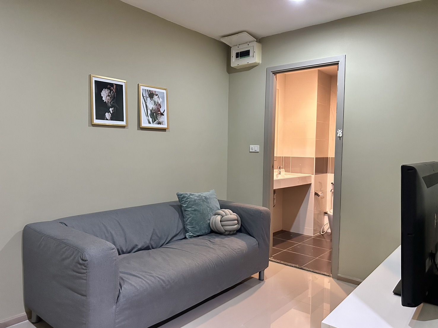 ให้เช่าและขายคอนโด Rich Park @ Chaophraya (ริชพาร์ค แอท เจ้าพระยา) ติดสถานีรถไฟฟ้าไทรม้า ##วิวริมแม่น้ำเจ้าพระยา## พร้อมตกแต่งเฟอร์นิเจอร์