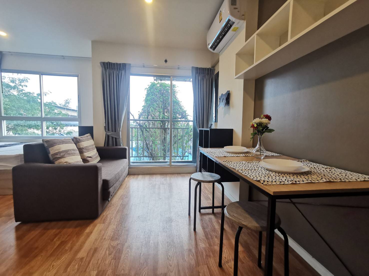 ให้เช่า ((ราคาถูก)) Lumpini Ville Ratburana - Riverview (ลุมพินี วิลล์ ราษฎร์บูรณะ ) 1 ห้องนอน 1 ห้องน้ำ ขนาด 23 ตร.ม.