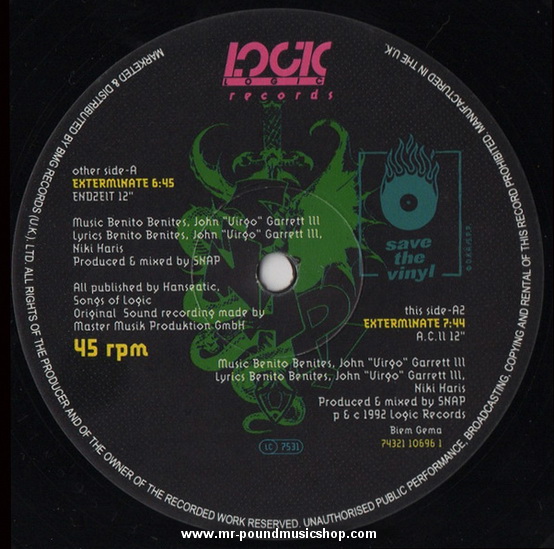 Snap! Featuring Niki Haris! - Exterminate!