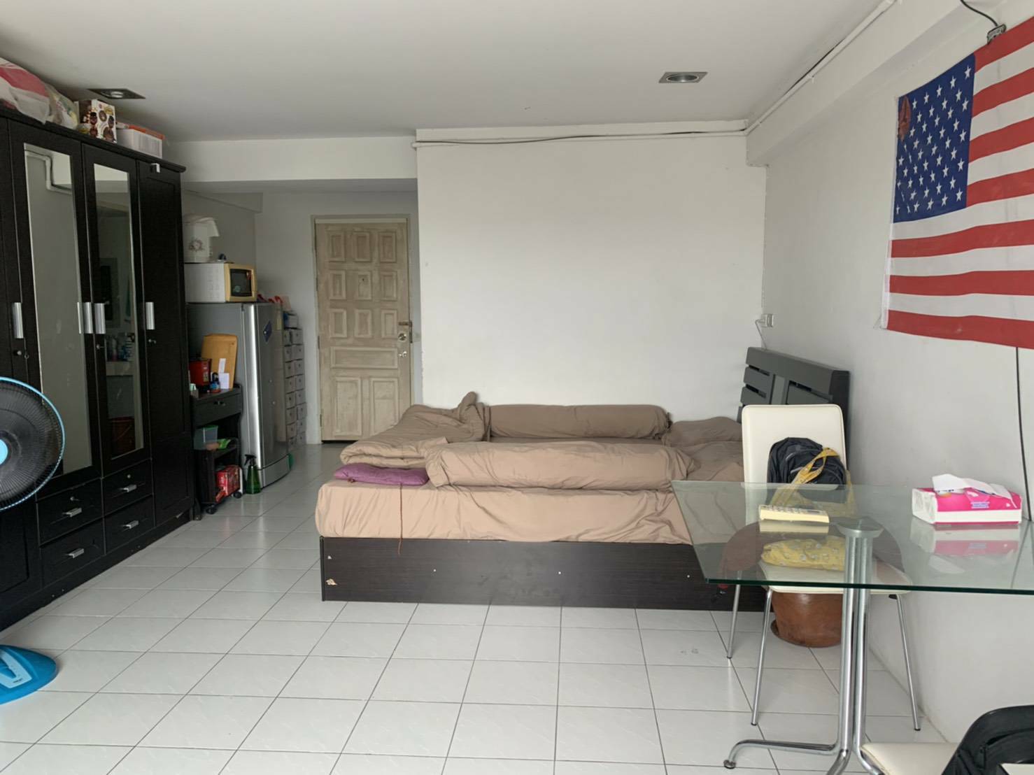 ขาย / เช่า คอนโด J.C.Tower (เจ.ซี.ทาวเวอร์) อิมทมาระ 10 ห้องสตูดิโอ 1 ห้องน้ำ เนื้อที่ 33 ตรม ชั้น 7 อาคาร เอ