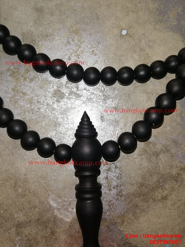 ไม้มงคลหายาก... ประคำ(ไม้งิ้วดำ) สวย ขนาด8มิล....ไม้งิ้วดำแท้ทุกเม็ด