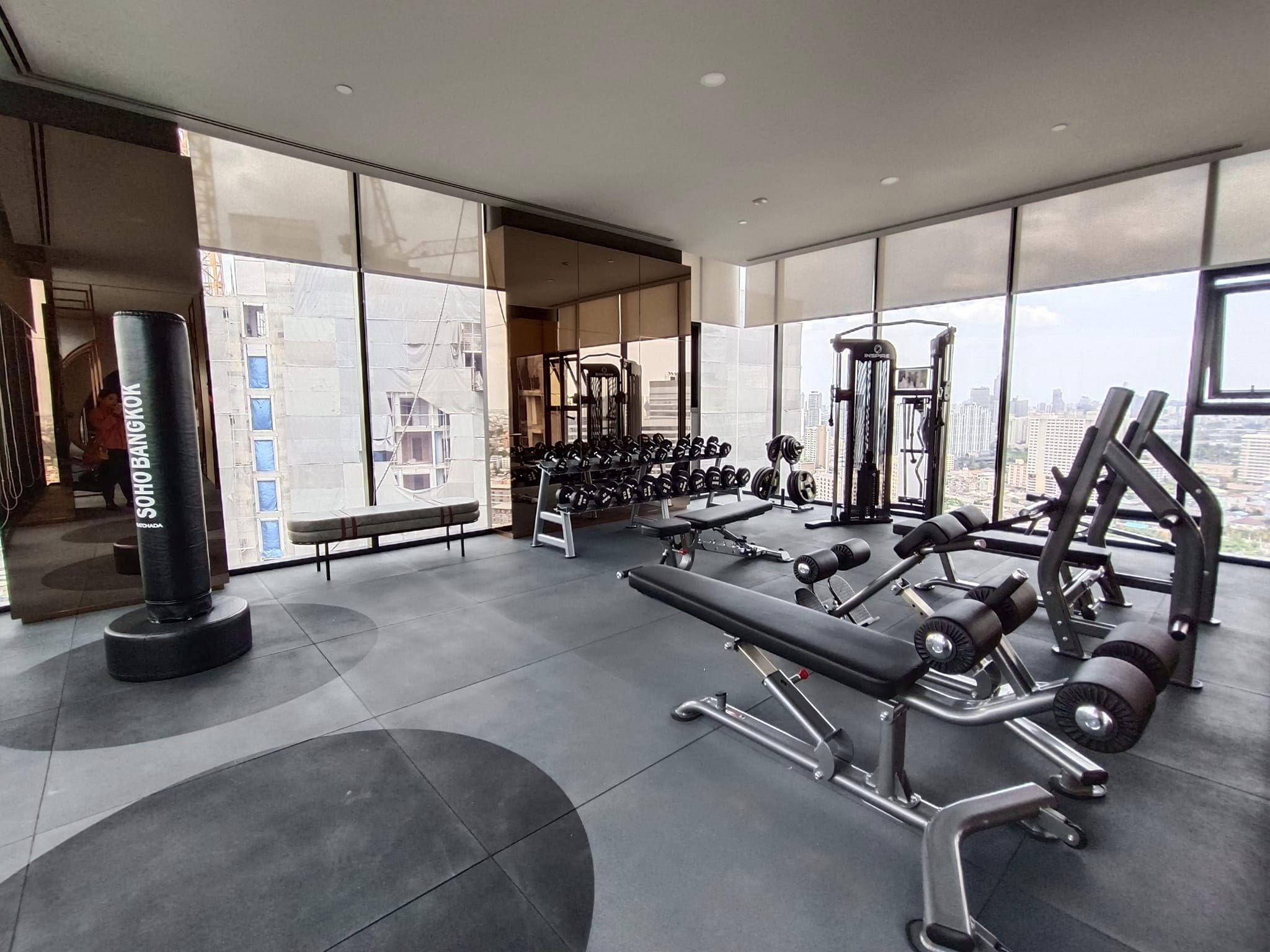 ให้เช่าคอนโด โซโหแบงค็อก รัชดา | SOHO Bangkok Ratchada 1 ห้องนอน 1 ห้องน้ำ ขนาด Size : 26 sqm