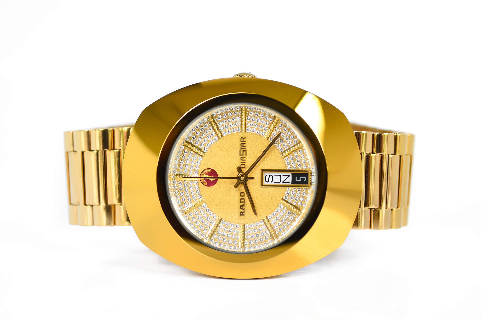 Rado Diastar Automatic เรือนทอง หน้าพลอยยิบ