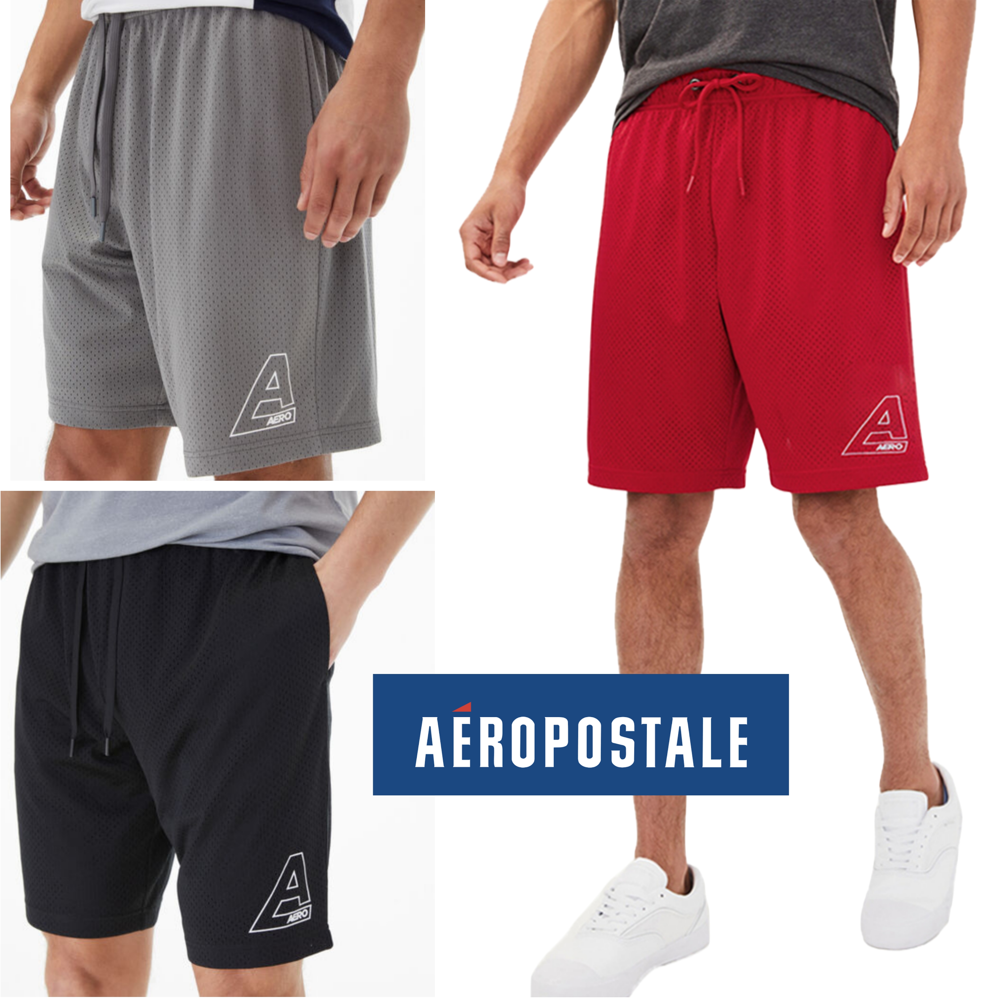 Aeropostale Sport Mesh Short
