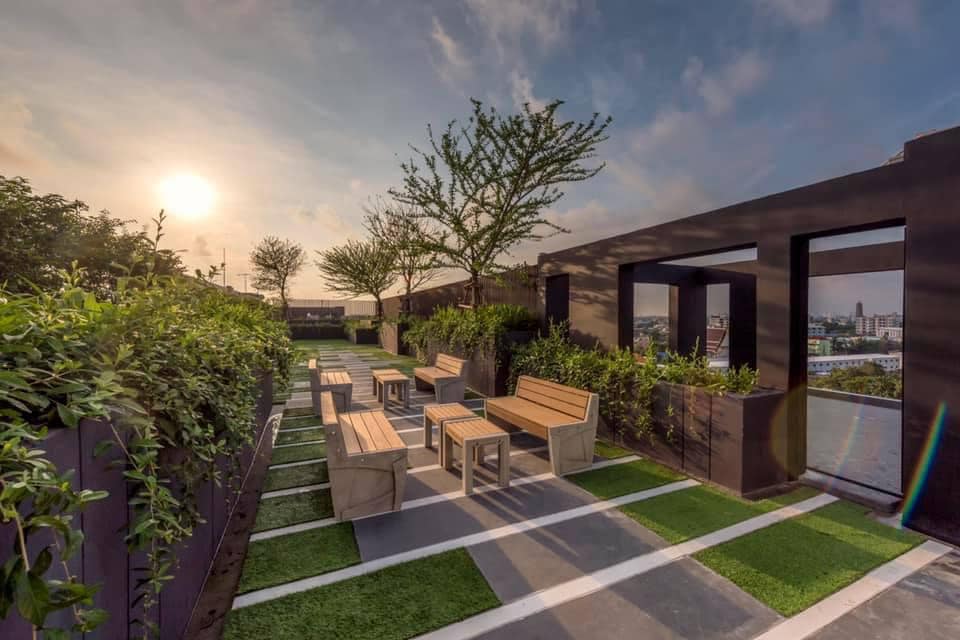 ให้เช่าคอนโด เฟ-ลิค รัชดา 36 (Felic Ratchada 36) ขนาด 30 ตรม. 1 ห้องนอน 1 ห้องรับแขก 1 ห้องน้ำ ชั้น 7 ห้องริม