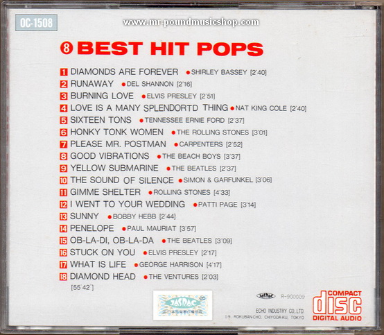 Various Artists - Best Hit Pops 8