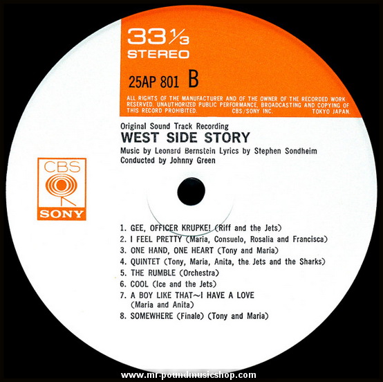 Leonard Bernstein - West Side Story (The Original Sound Track Recording)