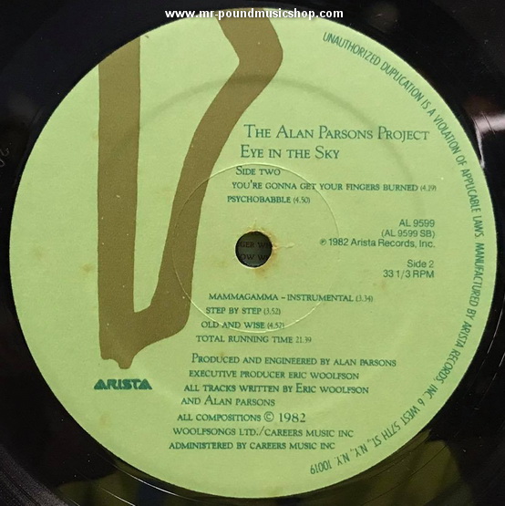 The Alan Parsons Project - Eye in The Sky