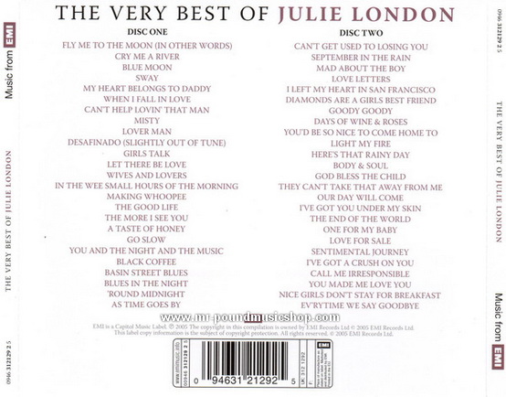 Julie London - The Very Best Of Julie London