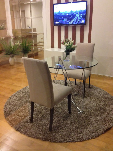 For rent condo Villa Rachatewi Duplex Garden view