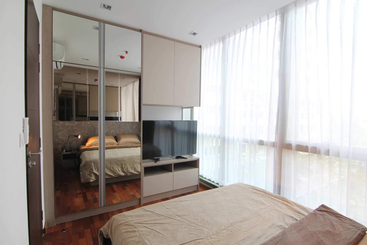 ขาย / เช่าคอนโด Wish Signature Midtown Siam (วิช ซิกเนเจอร์ มิดทาวน์ สยาม) 1 ห้องนอน ขนาด 34.81 ตร.ม. - ห้องอยู่ชั้น 5