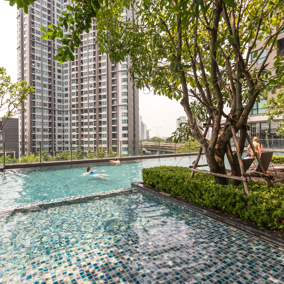 ให้เช่าคอนโด The Base Park East Sukhumvit 77 (เดอะ เบส พาร์ค อีสท์ สุขุมวิท 77 ห้อง 2 ห้องนอน 1 ห้องน้ำ