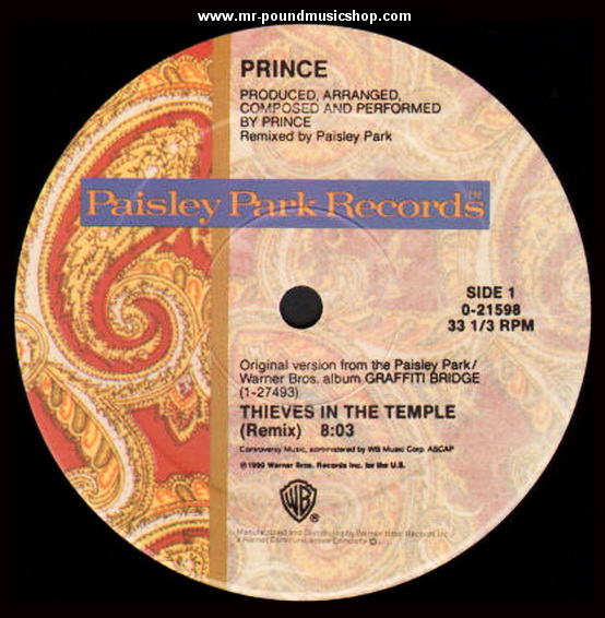 Prince - Thieves In The Temple (12" Remixes)