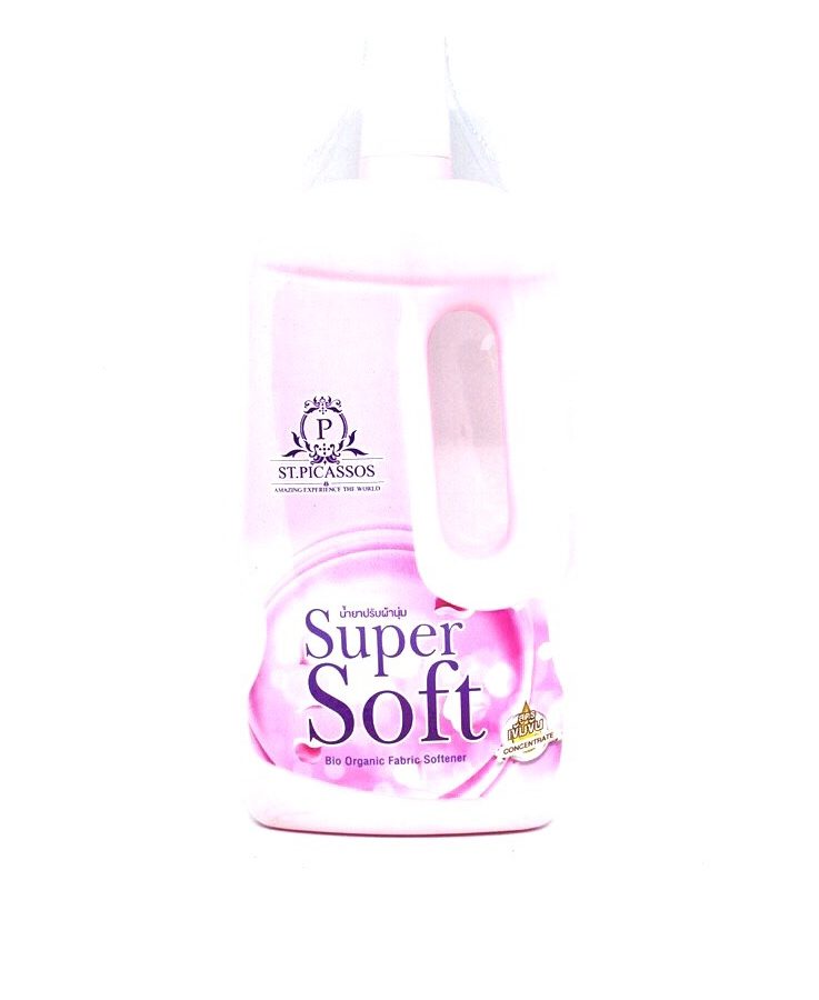 น้ำยาปรับผ้านุ่ม Super soft (สูตรเข้มข้น) - Bio Organic Fabric Softener 1,000 ML.