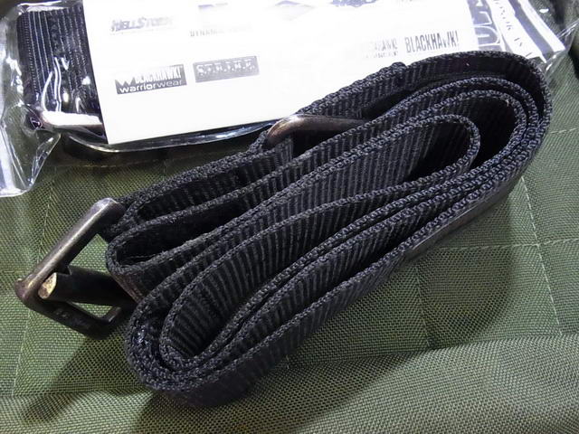 เข็มขัด Blackhawk หัวโลหะขาว