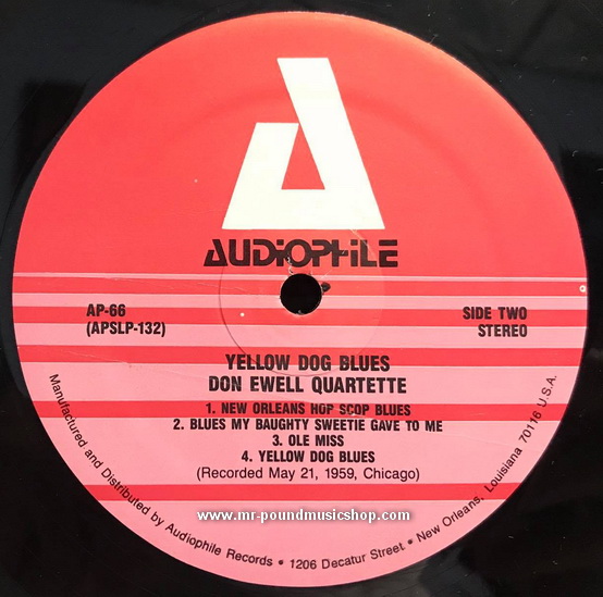 Don Ewell Quartette - Yellow Dog Blues