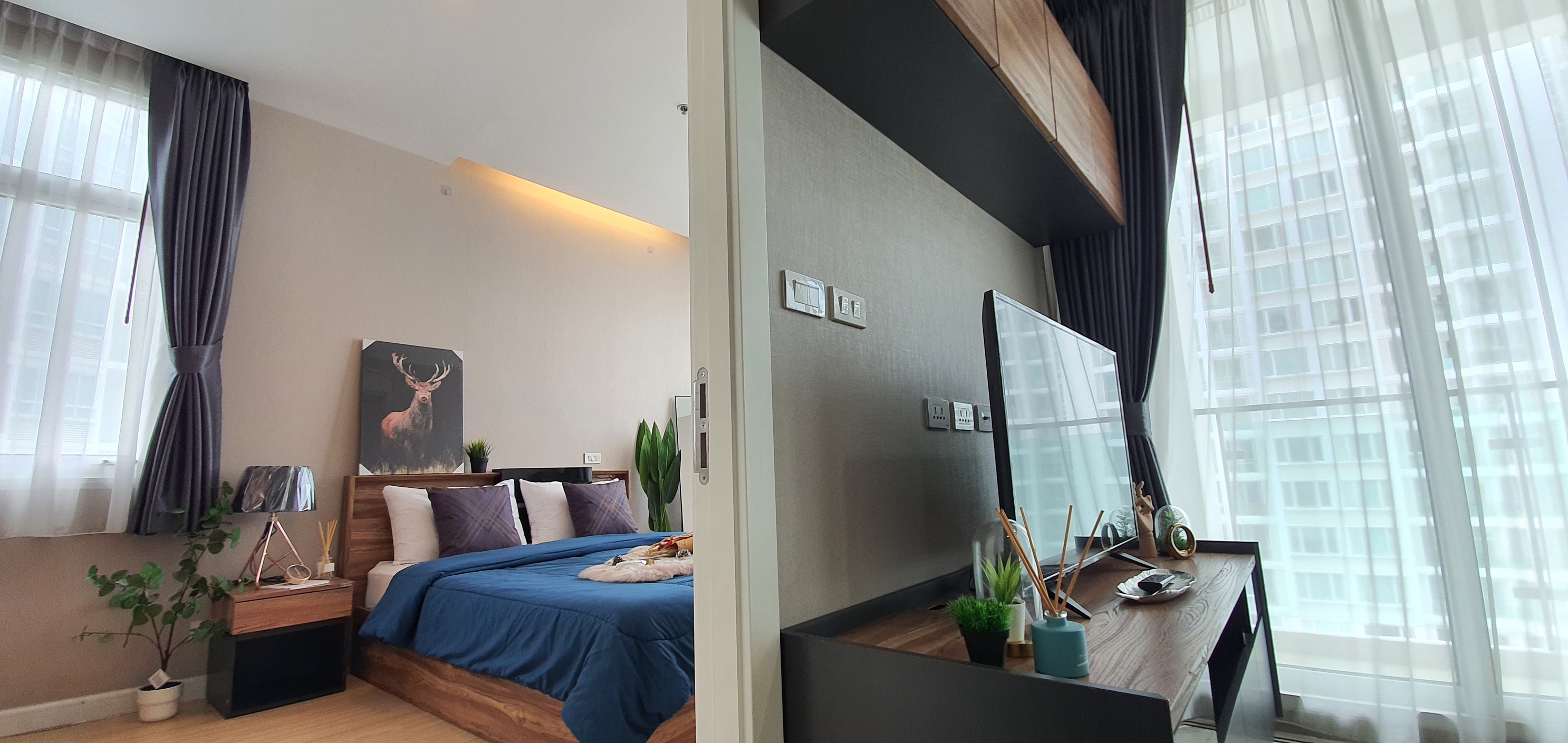 ✨ขาย / ให้เช่าคอนโด TC Green Rama 9 : ทีซี กรีน พระราม 9 ห้องมุมวิวสวย โล่ง โปร่ง สุดคุ้ม!